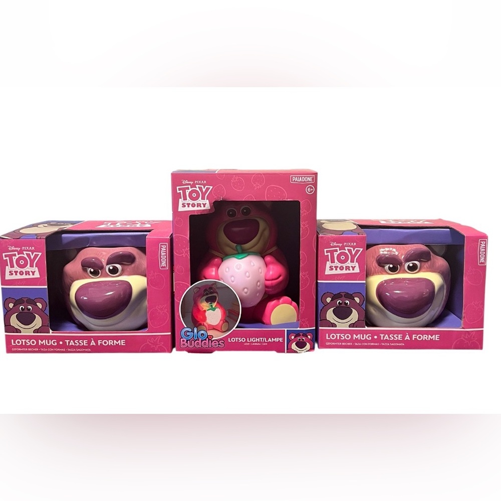 Toy Story, 2 Lotso Mugs and Nightlight